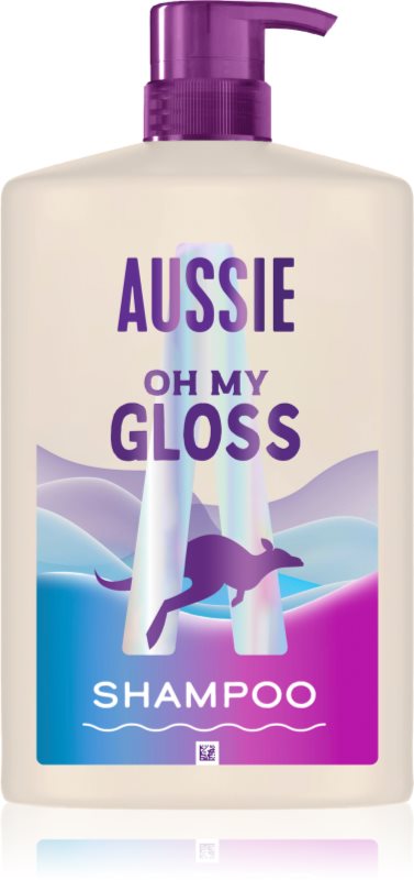 Aussie Oh My Gloss Shampoo șampon pentru un par stralucitor si catifelat