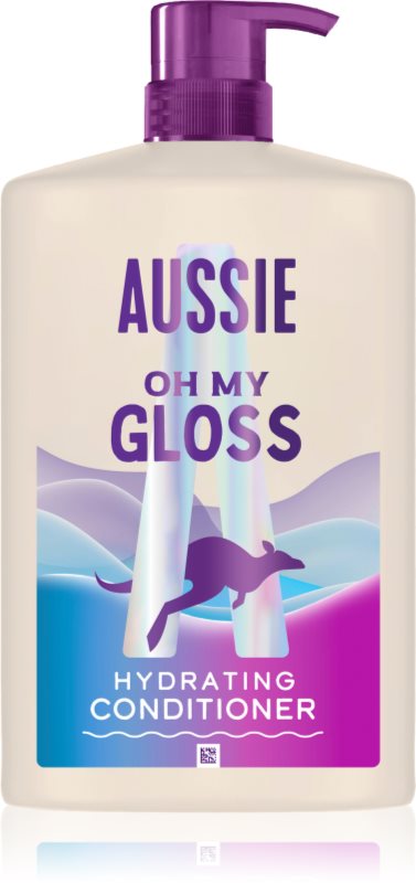 Aussie Oh My Gloss Hydrating Conditioner balsam hidratant cu efect de iluminare