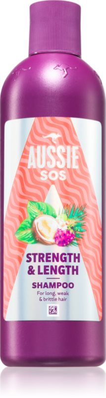 Aussie SOS Strength & Length sampon fortifiant pentru păr lung 300 ml