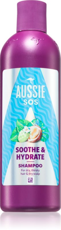 Aussie SOS Sooth & Hydrate sampon hidratant pentru păr 300 ml