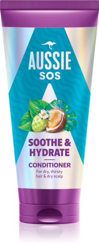 Aussie SOS Sooth & Hydrate balsam hidratant pentru păr 200 ml