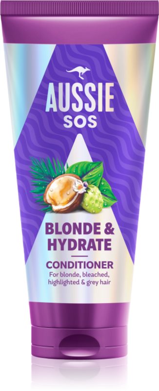 Aussie SOS Blonde & Hydrate balsam hidratant pentru par blond