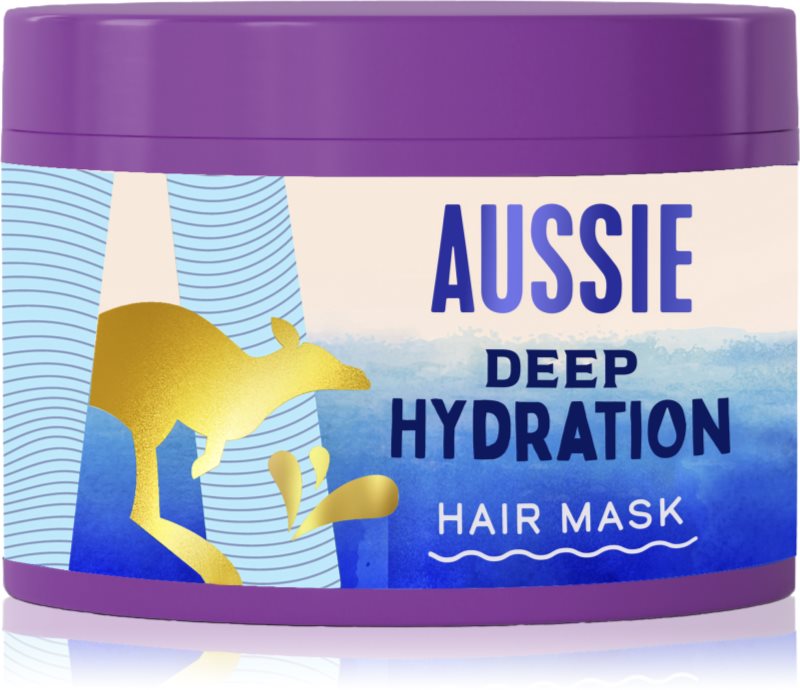 Aussie Deep Hydration Hair Mask masca pentru hidratare intensa pentru păr uscat și deteriorat 500 ml