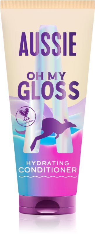 Aussie Oh My Gloss Hydrating Conditioner balsam hidratant cu efect de iluminare 200 ml