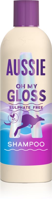 Aussie Oh My Gloss Shampoo șampon pentru un par stralucitor si catifelat 300 ml