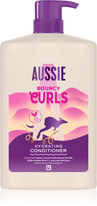 Aussie Bouncy Curls balsam hidratant pentru păr creț 1000 ml