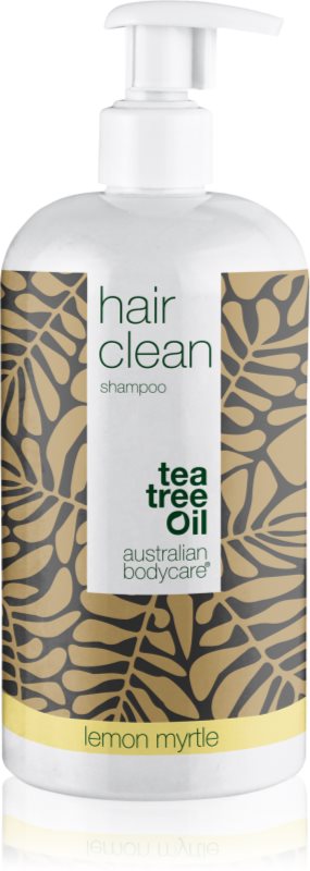 Australian Bodycare Tea Tree Oil Lemon Myrtle șampon pentru păr uscat și scalp sensibil cu ulei din arbore de ceai 500 ml