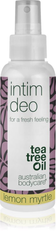 Australian Bodycare Tea Tree Oil Lemon Myrtle deodorant răcoritor pentru partile intime 100 ml