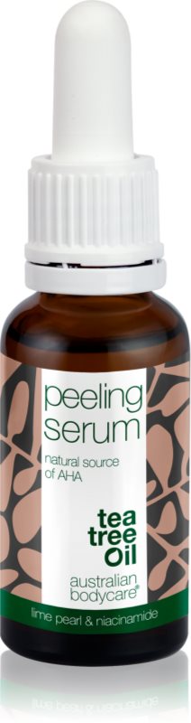 Australian Bodycare Tea Tree Oil & AHA serum cu efect exfoliant Cu AHA Acizi 30 ml
