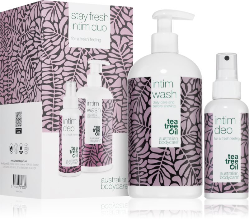 Australian Bodycare Stay Fresh Intim Duo set cadou pentru igiena intima