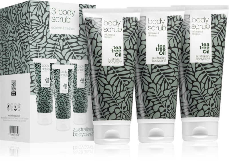 Australian Bodycare 3 Body Scrub set cadou pentru corp