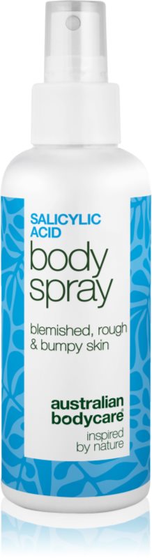 Australian Bodycare Salicylic Acid spray pentru corp pentru pielea problematică și grasă