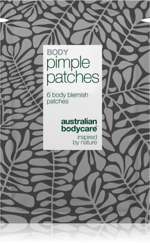 Australian Bodycare Body Pimple Patches tratament topic pentru acnee pentru corp 6 buc