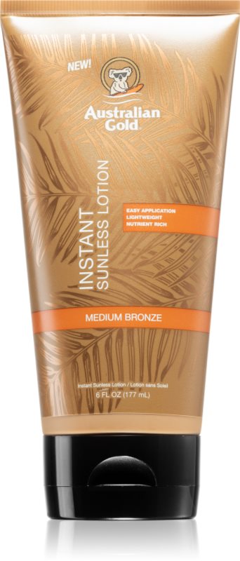 Australian Gold Instant Sunless lotiune autobronzanta Medium Bronze 177 ml