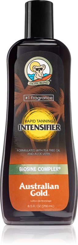 Australian Gold Rapid Tanning Intensifier lapte de corp pentru accelerarea bronzului 250 ml