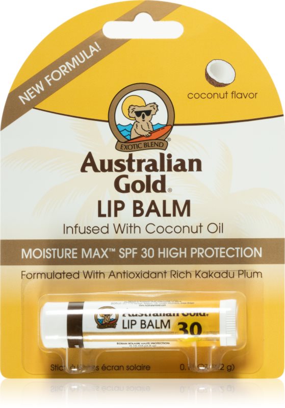 Australian Gold Moisture Max balsam de buze, cu efect de umplere SPF 30 4,2 g