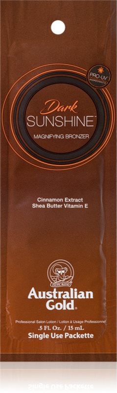 Australian Gold Dark Sunshine Magnifying Bronzer autobronzant pentru fata si corp 15 ml