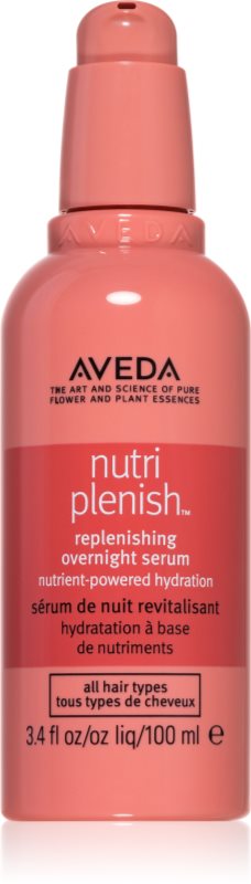 Aveda Nutriplenish™ Replenishing Overnight Serum Crema de noapte hidratanta pentru păr 100 ml