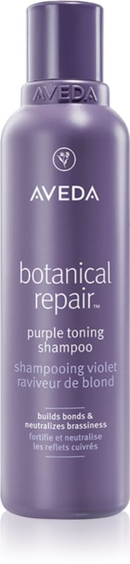 Aveda Botanical Repair™ Purple Toning Shampoo sampon tonifiant cu violete pentru par deteriorat 200 ml