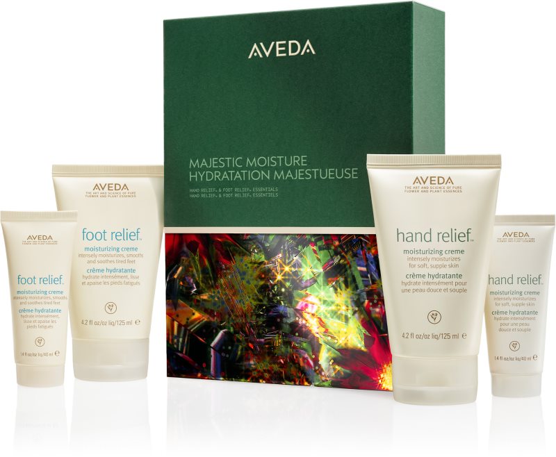 Aveda Holiday Majestic Moisture Hand Relief™ & Foot Relief™ set cadou de Crăciun pentru maini si picioare