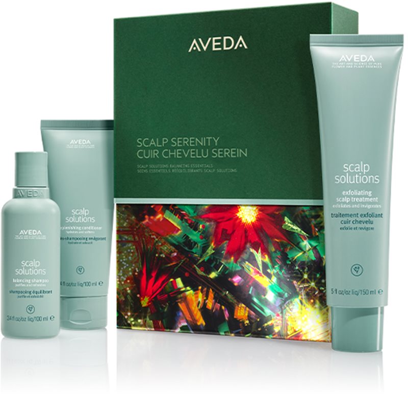 Aveda Holiday Scalp Serenity: Scalp Solutions™ Balancing Essentials set cadou de Crăciun pentru păr