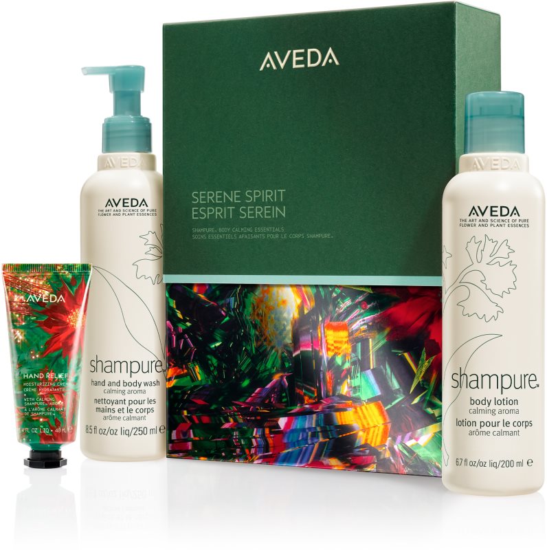 Aveda Holiday Serene Spirit Shampure™ Body Calming Essentials set cadou de Crăciun
