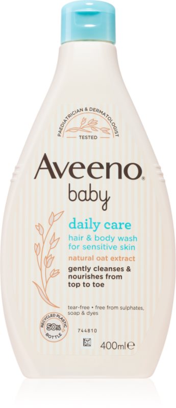 Aveeno Baby Hair&Body Wash sampon pentru copii de par si de corp 400 ml