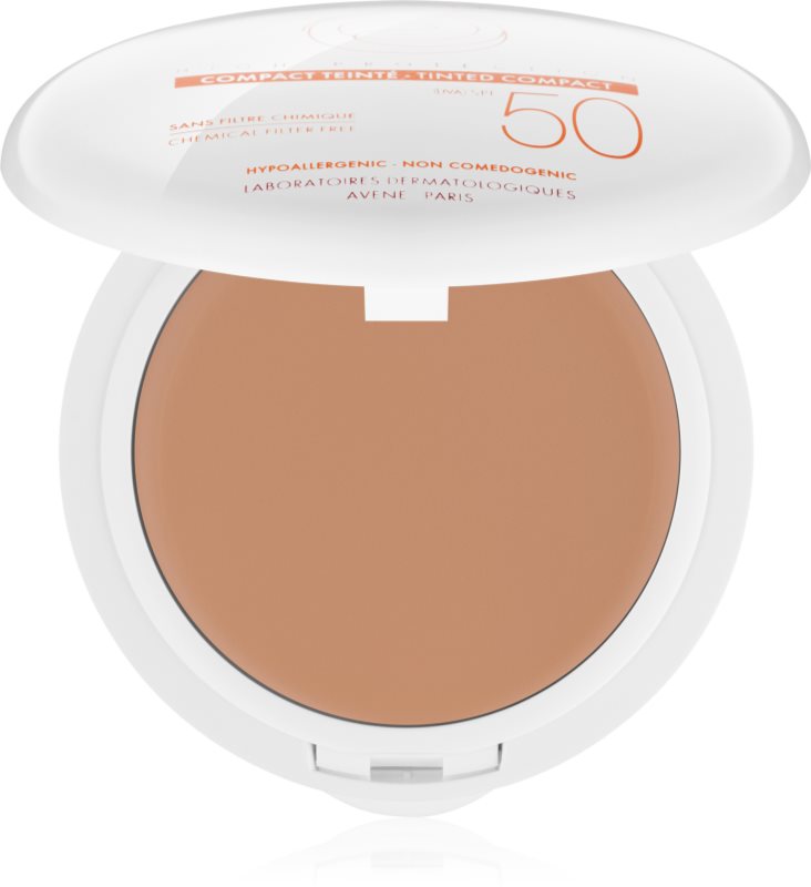 Avène Sun Mineral Tinted Compact make-up compact SPF 50