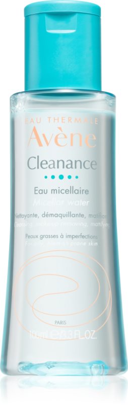 Avène Cleanance apa pentru curatare cu particule micele pentru ten gras si problematic 100 ml