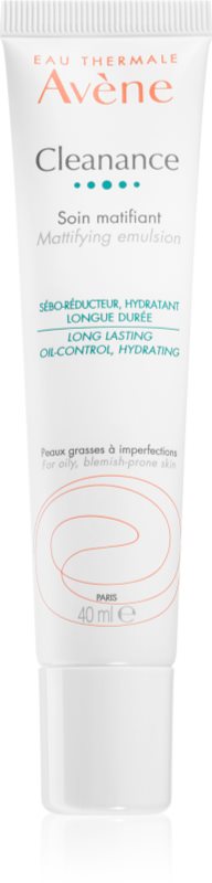 Avène Cleanance emulsie mata pentru tenul gras, predispus la acnee 40 ml