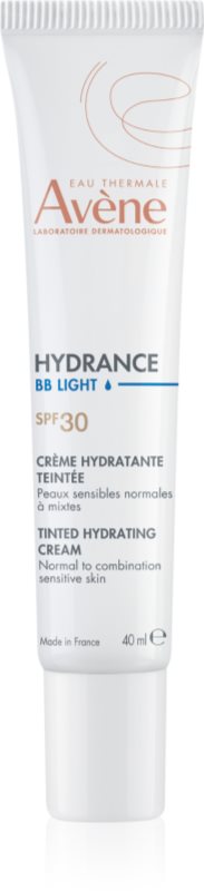 Avène Hydrance BB Light Tinted Hydrating Emulsion emulsie nuanțatoare cu efect de hidratare SPF 30 40 ml