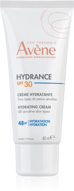 Avène Hydrance UV Rich Hydrating Cream cremă hidratantă pentru tenul sensibil SPF 30 40 ml