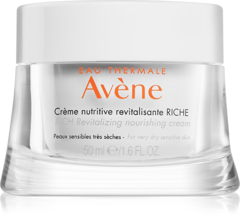 Avène Les Essentiels Rich Revitalizing Nourishing Cream crema intens hranitoare pentru piele foarte uscata si sensibila 50 ml