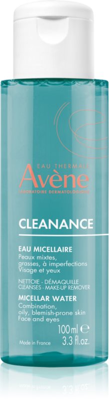 Avène Cleanance apa pentru curatare cu particule micele pentru ten gras si problematic 100 ml