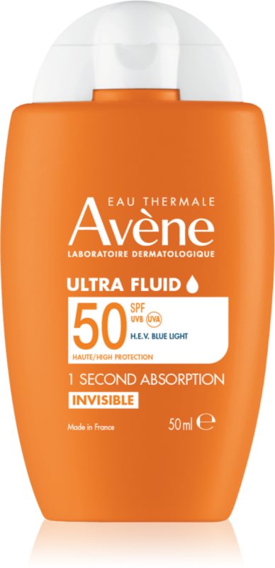 Avène Sun Ultra Fluid Invisible fluid protecție SPF 50 50 ml