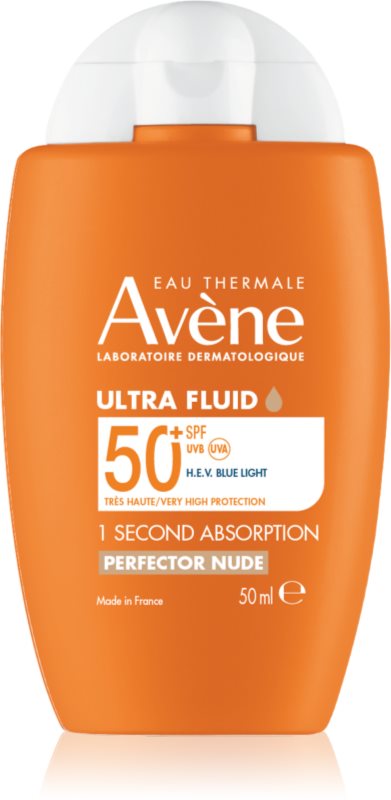 Avène Sun Ultra Fluid Perfector Fluid nuantator cu textura usoara SPF 50+ 50 ml