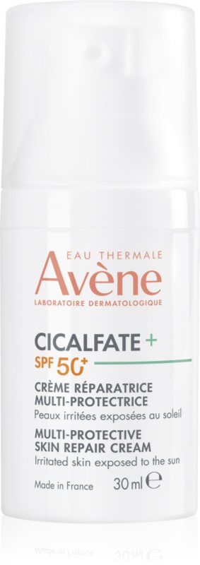 Avène Cicalfate+ Multi-Protective Skin Repair Cream cremă protectoare și regeneratoare pentru piele iritata SPF 50+ 30 ml