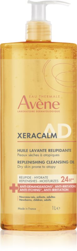 Avène XeraCalm ulei de curatare pentru piele uscata 1000 ml
