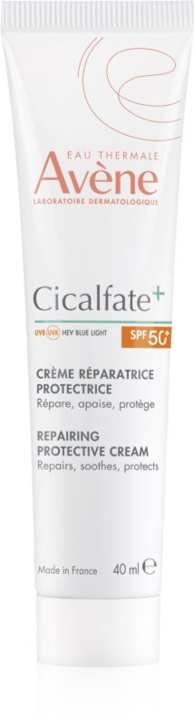 Avène Cicalfate+ Multi-Protective Skin Repair Cream cremă protectoare și regeneratoare pentru piele iritata SPF 50+ 40 ml