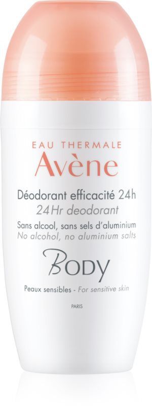 Avène Body 24H Deodorant Deodorant roll-on pentru piele sensibila 50 ml