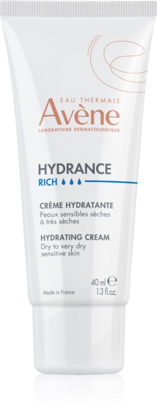 Avène Hydrance Rich Hydrating Cream cremă hidratantă pentru ten uscat si foarte uscat 40 ml