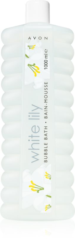 Avon Bubble Bath White Lily spuma de baie 1000 ml