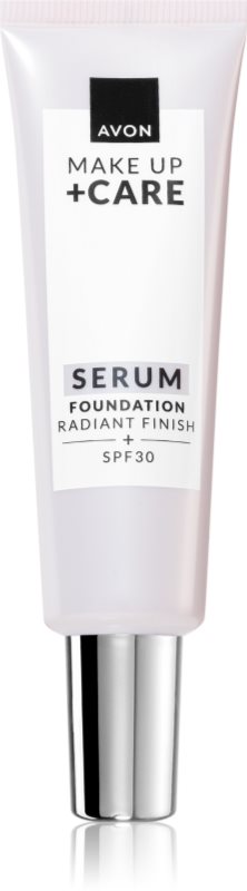 Avon Care + makeup radiant cu hidratare SPF 30 culoare 115P Pale Pink 30 ml