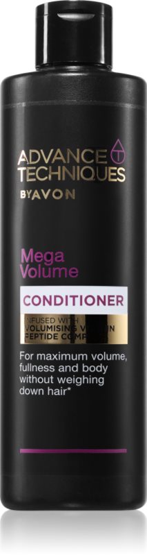 Avon Advance Techniques Mega Volume balsam pentru păr fin cu efect de volum 250 ml
