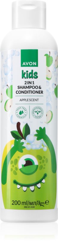 Avon Kids Apple sampon si balsam 2 in 1 200 ml