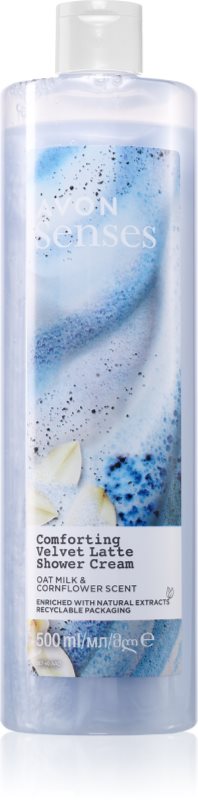 Avon Senses Comforting Velvet Latte gel de dus delicat 500 ml