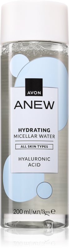 Avon Anew Hyaluronic Acid apa cu particule micele cu efect de hidratare 200 ml