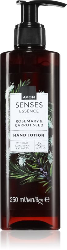 Avon Senses Essence Rosemary & Carrot Seed crema catifelanta de maini 250 ml