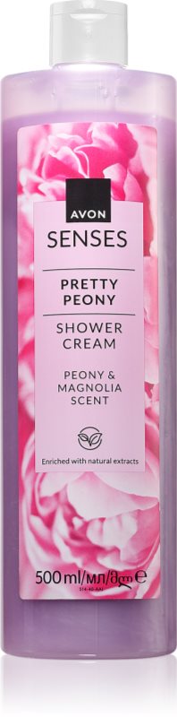 Avon Senses Pretty Peony & Magnolia gel de dus delicat 500 ml