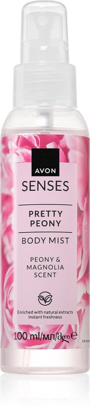 Avon Senses Pretty Peony & Magnolia spray de corp racoritor 100 ml